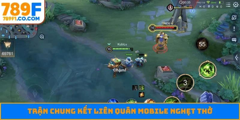 Trận chung kết Liên Quân Mobile nghẹt thở
